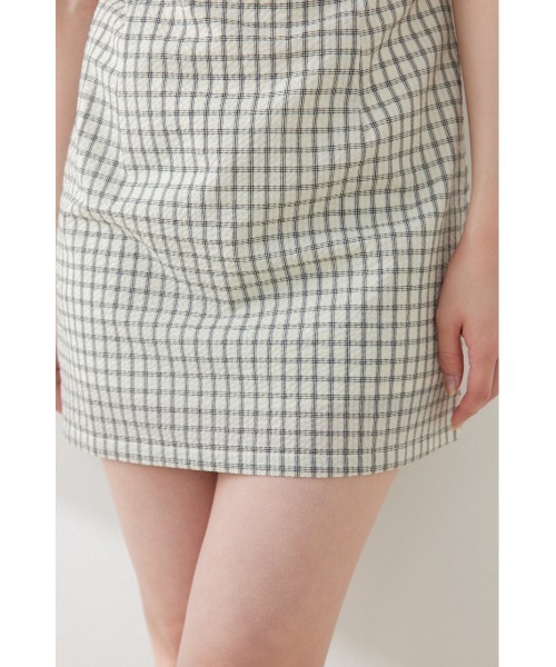 rienda(リエンダ)の「フロントカシュクール2WAYパフスリーブミニワンピース 夏服(ワンピース・レディース・ホワイト系その他/ライトピンク/ブラック系その他・MEDIUM/SMALL)」の16枚目の写真
