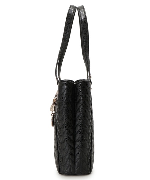 Guess(ゲス)の「STACEY Noel Tote トートバッグ(トートバッグ・レディース・ブラック・ONE SIZE)」の3枚目の写真