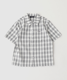 DIME(�_�C��)��DIME / �_�C�� PLAID BUTTON-UP SHIRT(�V���c/�u���E�X)