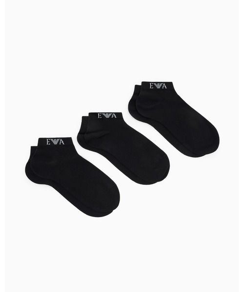『新品』EMPORIO ARMANI エンポリオアルマーニ EMPORIO ARMANI 靴下 「オンライン限定」「エンポリオ アルマーニ