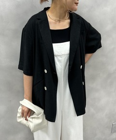 メッシュフレンチテーラージャケット（テーラードジャケット）｜Trish