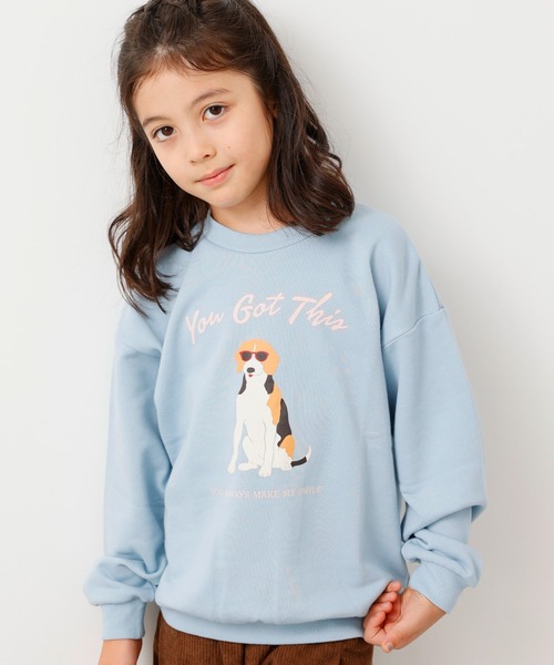 JAM & LINK（ジャムアンドリンク）の「ビッグシルエット プリント トレーナー（スウェット・キッズ・L/A/B/C/H/G/E/I/J/D/K/F・160cm/150cm/100cm/110cm/130cm/120cm/140cm）」の9枚目の写真