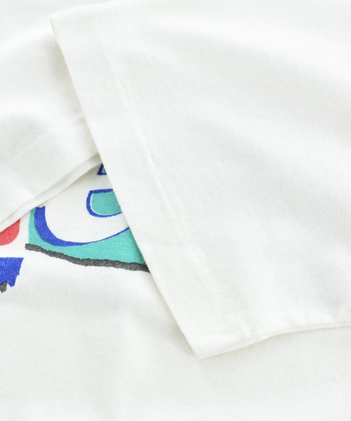 FRUIT OF THE LOOM(フルーツオブザルーム)の「【USED】90’s Fruit of the Loom “CHeER” アートTシャツ(Tシャツ/カットソー・メンズ・ホワイト・LARGE)」の6枚目の写真