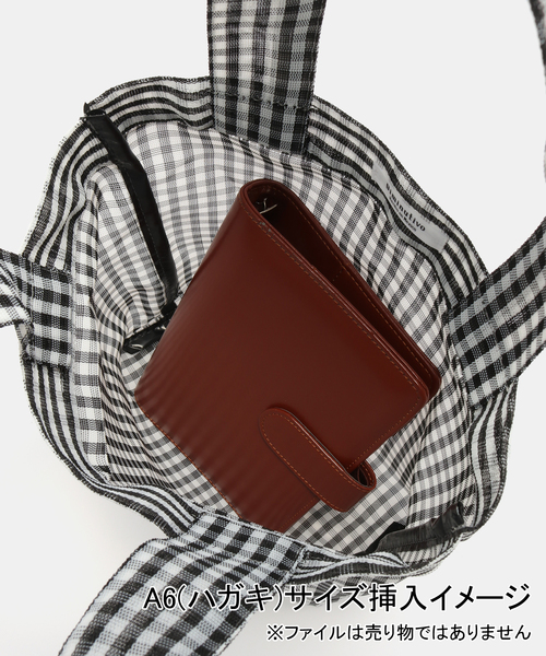 IENA(イエナ)の「DIMINUTIVO/ディミヌティーボ メルカドBAG ショウ バッグ(ハンドバッグ・レディース・ベージュ/ブラック系その他・FREE)」の7枚目の写真