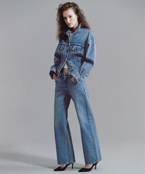 Levi's（リーバイス）の「Levi's/リーバイス LOW LOOSE ジーンズ SPECIALIZED BY SHINZONE（デニムパンツ・レディース・インディゴブルー・23inch/24inch/25inch/26inch/27inch/28inch）」の4枚目の写真