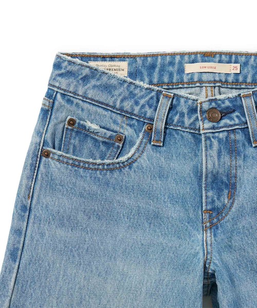 Levi's（リーバイス）の「Levi's/リーバイス LOW LOOSE ジーンズ SPECIALIZED BY SHINZONE（デニムパンツ・レディース・インディゴブルー・23inch/24inch/25inch/26inch/27inch/28inch）」の8枚目の写真