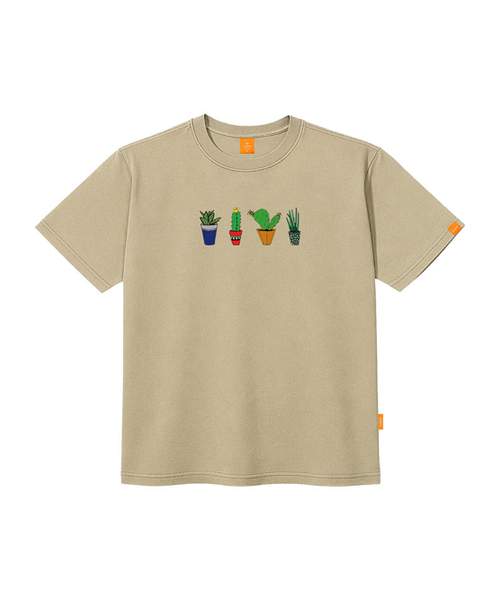 LLAMO(エラモ)の「デキラ 半袖Tシャツ 男女共用 ビッグサイズ S 4XL(Tシャツ/カットソー・レディース・ホワイト/ブラック/ベージュ/グレー/カーキ・SMALL/MEDIUM/LARGE/X-LARGE/2XL/4XL/3XL)」の7枚目の写真