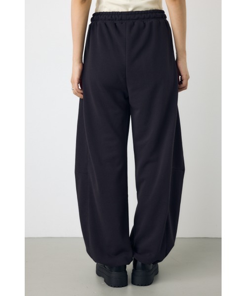 AZUL by moussy(アズールバイマウジー)の「バレルスウェットパンツ(スウェットパンツ・レディース・ブラック/杢グレー・FREE)」の5枚目の写真