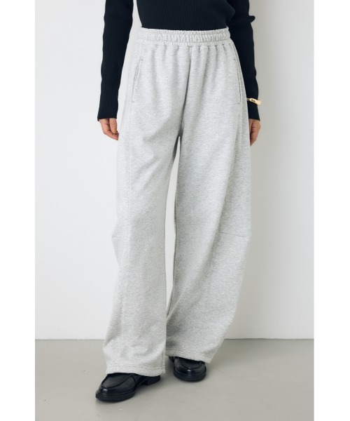 AZUL by moussy(アズールバイマウジー)の「バレルスウェットパンツ(スウェットパンツ・レディース・ブラック/杢グレー・FREE)」の17枚目の写真