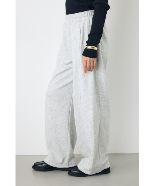 AZUL by moussy(アズールバイマウジー)の「バレルスウェットパンツ(スウェットパンツ・レディース・ブラック/杢グレー・FREE)」の19枚目の写真
