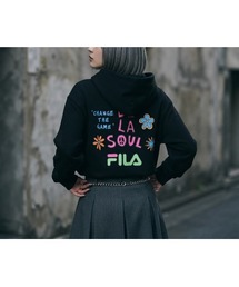 DE LA SOUL×FILA HOODIE / デラソウル×フィラ スウェットフーディ
