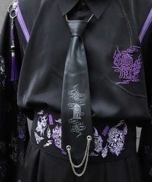 REZEN（リゼン）の「護符プリント合皮ネクタイ（ネクタイ）」