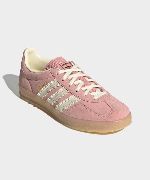 adidas(アディダス)の「ガゼル インドア / GAZELLE INDOOR W / アディダスオリジナルス adidas Originals(スニーカー・レディース・ピンク・22.0cm/22.5cm/23.0cm/23.5cm/24.0cm/24.5cm/25.0cm/25.5cm/26.0cm/26.5cm/27.0cm/27.5cm/28.0cm)」の4枚目の写真