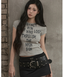 Instinct Graphic Top (gray)