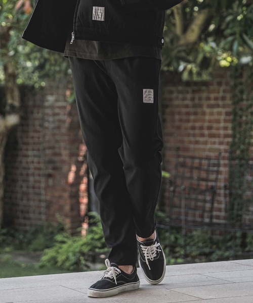 wjk reluxe(ダブルジェーケーリラックス)の「mp15280- High Stretch Tapered Pants テーパードパンツ(WR26W-17)(その他パンツ・メンズ・ホワイト/ブラック/ネイビー・L/M/S)」の2枚目の写真