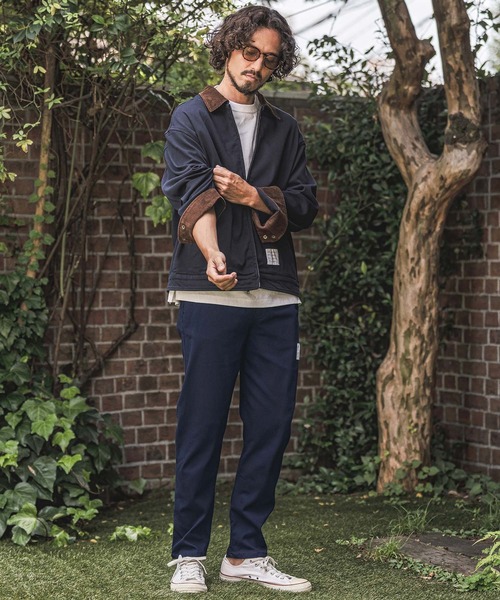 wjk reluxe(ダブルジェーケーリラックス)の「mp15280- High Stretch Tapered Pants テーパードパンツ(WR26W-17)(その他パンツ・メンズ・ホワイト/ブラック/ネイビー・L/M/S)」の5枚目の写真