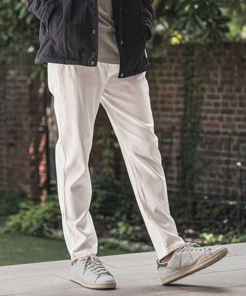 wjk reluxe(ダブルジェーケーリラックス)の「mp15280- High Stretch Tapered Pants テーパードパンツ(WR26W-17)(その他パンツ・メンズ・ホワイト/ブラック/ネイビー・L/M/S)」の8枚目の写真