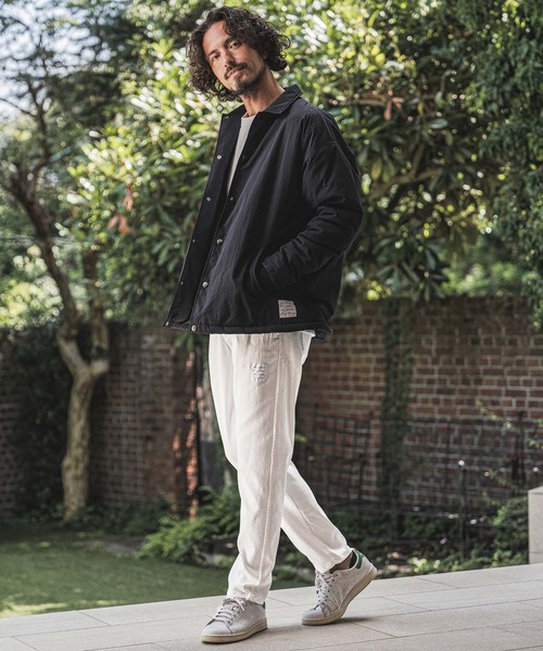wjk reluxe(ダブルジェーケーリラックス)の「mp15280- High Stretch Tapered Pants テーパードパンツ(WR26W-17)(その他パンツ・メンズ・ホワイト/ブラック/ネイビー・L/M/S)」の10枚目の写真