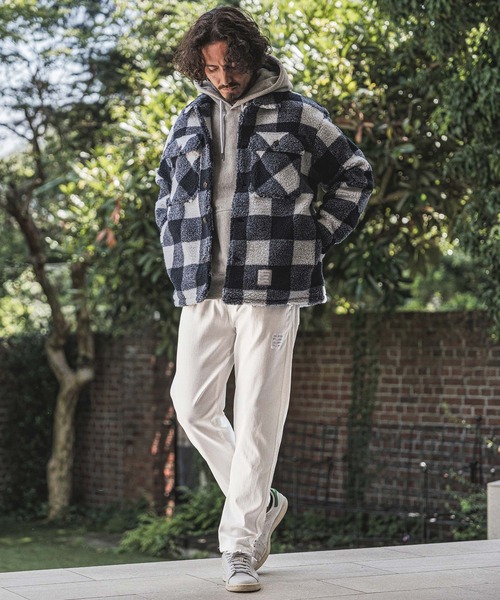 wjk reluxe(ダブルジェーケーリラックス)の「mp15280- High Stretch Tapered Pants テーパードパンツ(WR26W-17)(その他パンツ・メンズ・ホワイト/ブラック/ネイビー・L/M/S)」の12枚目の写真
