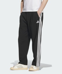 ストレッチ ツイル ルーズフィット テーパードレッグ 10分丈 オープンヘム パンツ / アディダス adidas
