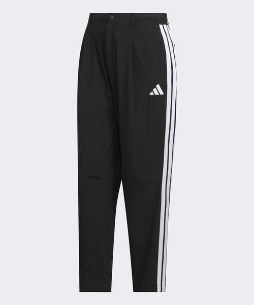 adidas(アディダス)の「ストレッチ ツイル ルーズフィット テーパードレッグ 10分丈 オープンヘム パンツ / アディダス adidas(その他パンツ・メンズ・ブラック×ホワイト・XX-LARGE/3XL/LARGE/MEDIUM/SMALL/X-LARGE/X-SMALL)」の6枚目の写真