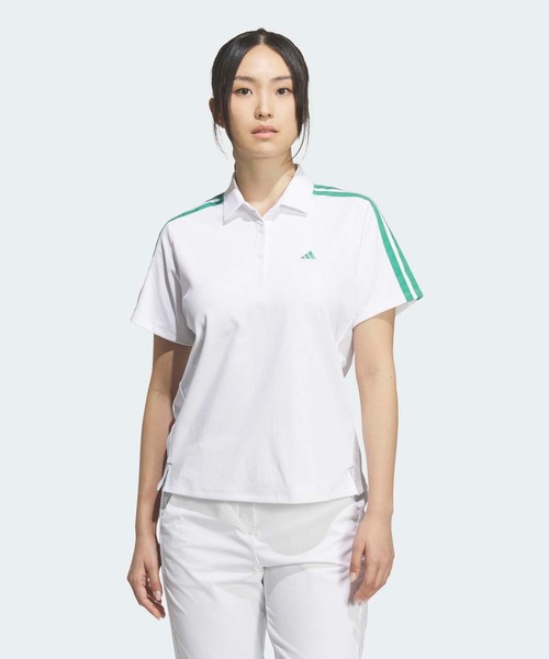 Sleeve stripes ClimaCool пик Half Sleeve Polo Shirt [adidas Golf] — поло для гольфа