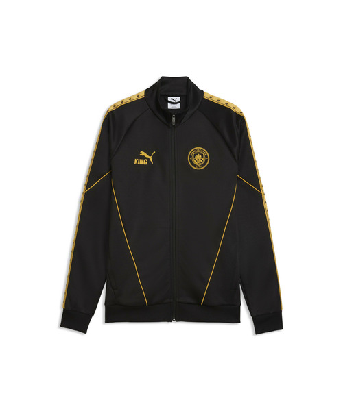 PUMA(プーマ)の「PUMA プーマ メンズ 2026-27 マンチェスターシティ FC キング アンセム ジャケ(ジャージ・メンズ・ブラック・X-LARGE/SMALL/MEDIUM/LARGE)」の4枚目の写真