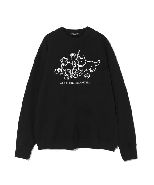 UNDERCOVER（アンダーカバー）の「UC2F1893-3（スウェット・レディース・グレー/アイボリー/ブラック・3/2/1）」の2枚目の写真