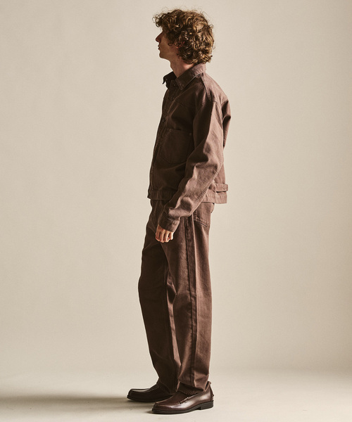 417 EDIFICE(フォーワンセブンエディフィス)の「【LE JAPON ATELIER】TYPE.1 ストレート(デニムパンツ・メンズ・ブラック/チョコ/ネイビー・X-LARGE/LARGE/MEDIUM/SMALL)」の21枚目の写真
