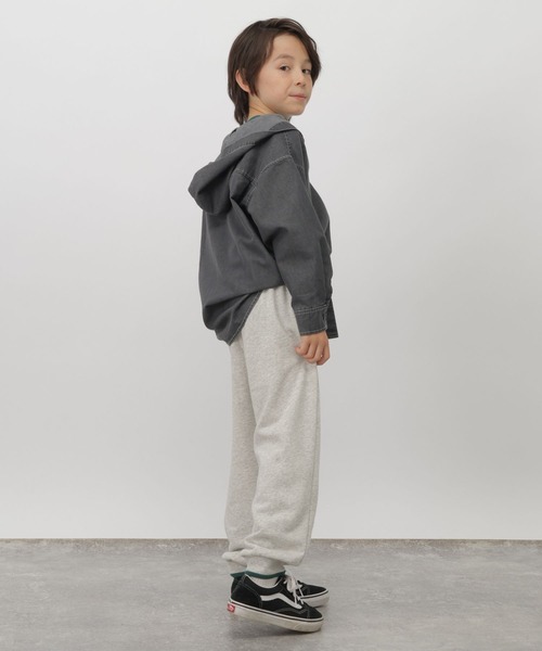 GLOBAL WORK(グローバルワーク)の「スゴラクスウェットリブパンツ/1051126(スウェットパンツ・キッズ・ブラウン/ブラック/杢グレー・130cm/150cm/140cm/160cm)」の22枚目の写真