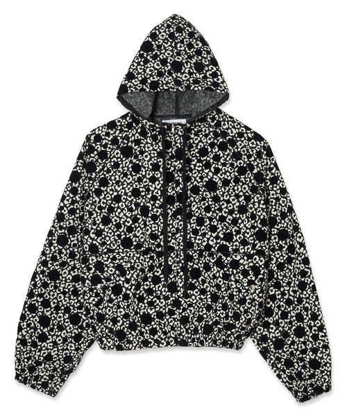 DISCOVERED(ディスカバード)の「LEOPARD ANORAC(ブルゾン・メンズ・ブラック/ベージュ/ネイビー・1/3)」の1枚目の写真