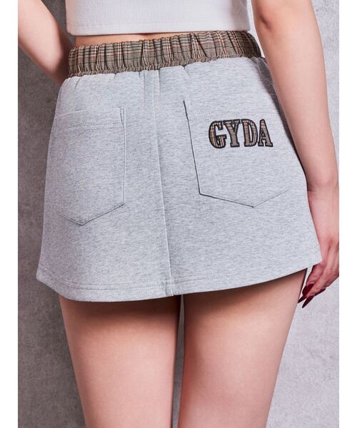 GYDA(ジェイダ)の「ウエストcheckスカートライクショートパンツ【セットアップ着用可能】(スカート・レディース・ベージュ/ブラック・FREE)」の22枚目の写真