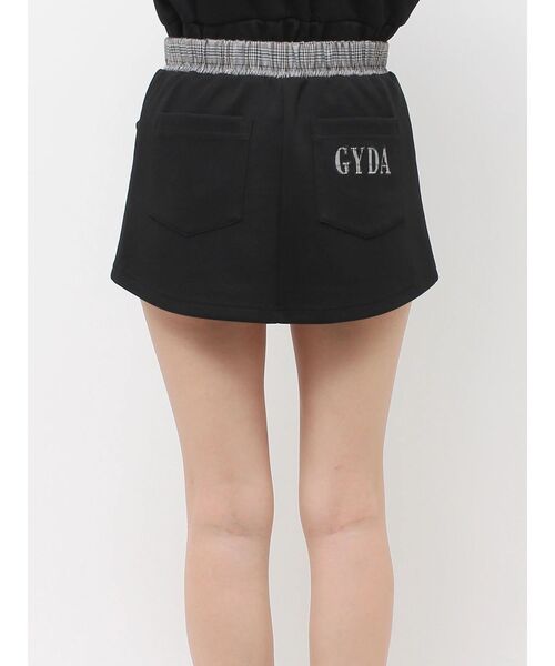 GYDA(ジェイダ)の「ウエストcheckスカートライクショートパンツ【セットアップ着用可能】(スカート・レディース・ベージュ/ブラック・FREE)」の11枚目の写真