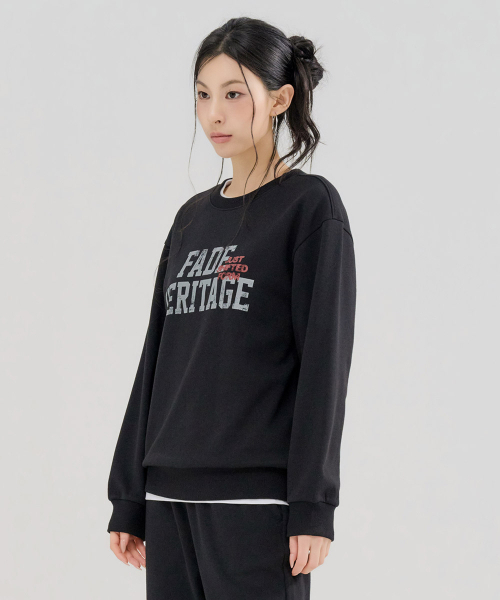 CHASECULT(チェイスカルト)の「ユニセックス レタリンググラフィック スウェットTシャツ-FERU5112B03(スウェット・レディース・ブラック・100/105/110/90/95)」の3枚目の写真