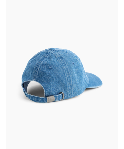 GAP(ギャップ)の「GAPクラシックロゴ デニム ベースボールキャップ(ハット・メンズ・インディゴブルー・ONE SIZE)」の2枚目の写真