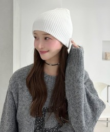 セール】【 IMARI / イマリ 】 レース ニット ボンネット キャップ