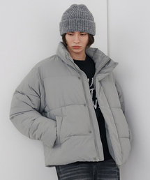 ADHOC（アドホック）の「ベーシックショートプファーパディングジャケット (K-GREY) (HBAPA90)（ダウンジャケット/コート）」