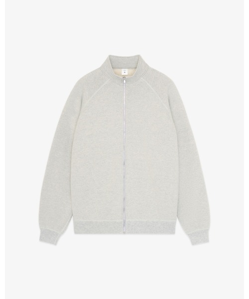 FRONT 11201(フロントワンワントゥーオーワン)の「Organic Yarn Drivers Top(スウェット・メンズ・グレー・L/M/S/XL)」の1枚目の写真