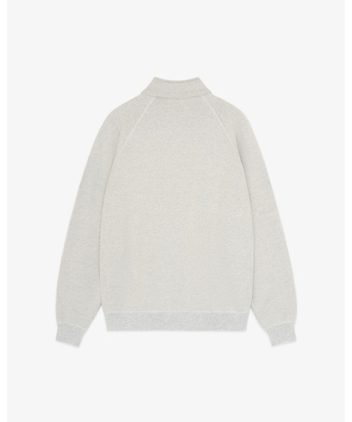 FRONT 11201(フロントワンワントゥーオーワン)の「Organic Yarn Drivers Top(スウェット・メンズ・グレー・L/M/S/XL)」の2枚目の写真