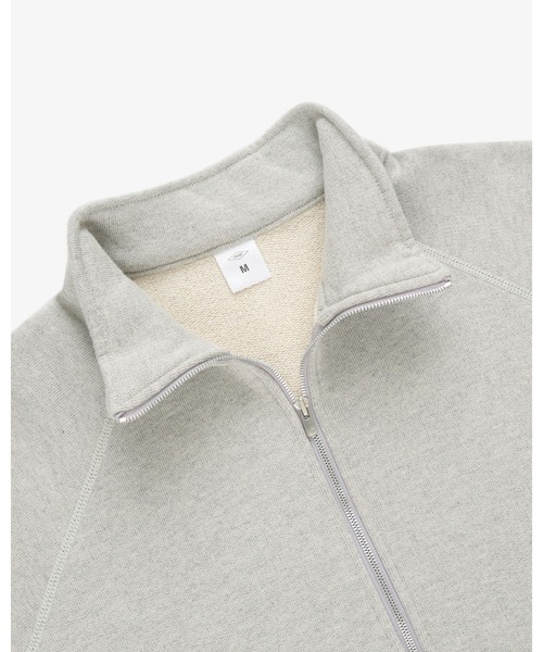 FRONT 11201(フロントワンワントゥーオーワン)の「Organic Yarn Drivers Top(スウェット・メンズ・グレー・L/M/S/XL)」の3枚目の写真