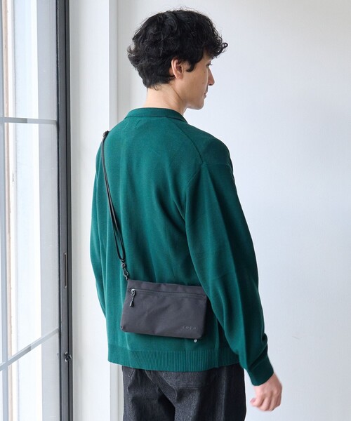 coen（コーエン）の「Penneys（ぺニーズ）別注ワンポイントポロ衿ニットカーディガン（カーディガン/ボレロ・メンズ・ロイヤルブルー/パープル/ダークグリーン・S/XL/L/M）」の8枚目の写真