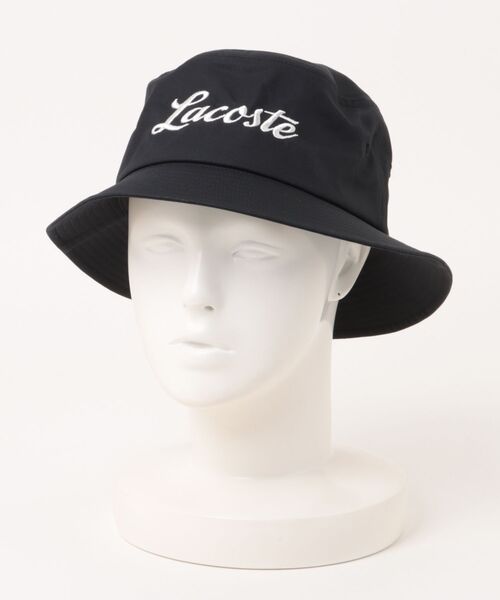 LACOSTE(ラコステ)の「【LACOSTE】ギャバジンバケットハット L7151(ハット・メンズ・ネイビー/ブラック・FREE)」の2枚目の写真