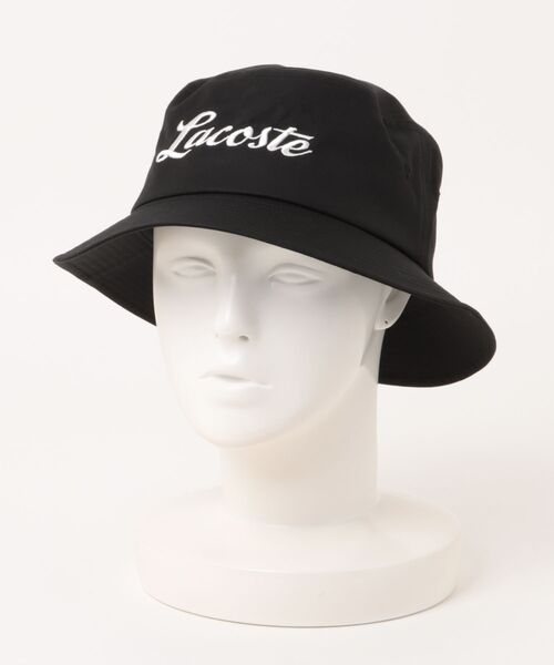 LACOSTE(ラコステ)の「【LACOSTE】ギャバジンバケットハット L7151(ハット・メンズ・ネイビー/ブラック・FREE)」の1枚目の写真