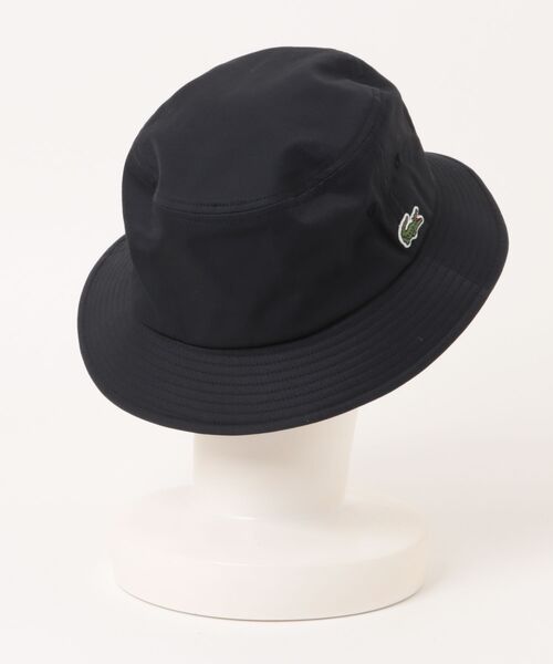 LACOSTE(ラコステ)の「【LACOSTE】ギャバジンバケットハット L7151(ハット・メンズ・ネイビー/ブラック・FREE)」の3枚目の写真