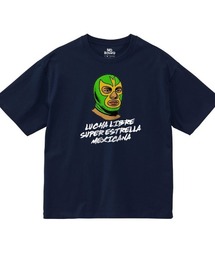 NOBOUND(ノーバウンド) 半袖Tシャツ ロゴ キャラクター イラスト プリント ボックスシルエット トップス カットソー レディース