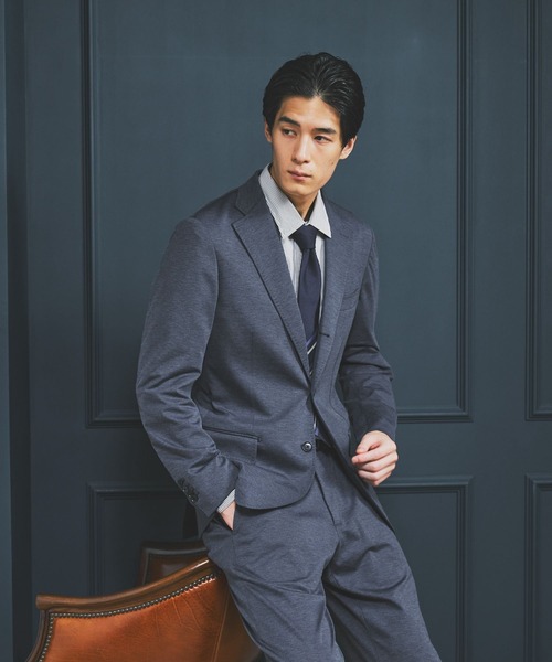 GLOBAL WORK(グローバルワーク)の「ストレッチモクロディジャケット/Salon de GW/681250(その他アウター・メンズ・ブルー系その他6/ベージュ・SMALL/MEDIUM/LARGE/X-LARGE)」の19枚目の写真