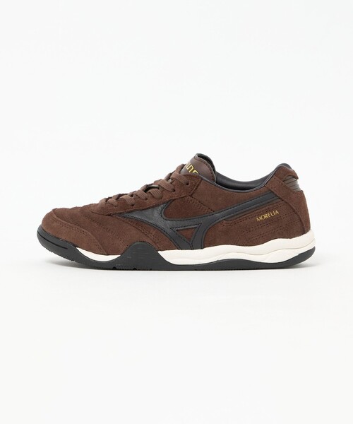 MIZUNO(ミズノ )の「<MIZUNO>MORELIA LS(スニーカー・レディース・ダークブラウン/ブラック/ライトピンク・25cm/23.5cm/25.5cm/24.5cm/24cm/26cm)」の2枚目の写真