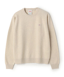 Men's Lambswool Crew Neck Knit Pullover