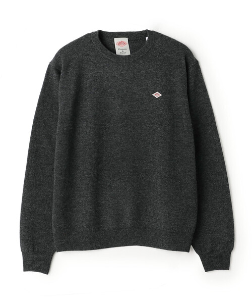 DANTON(ダントン)の「Men's Lambswool Crew Neck Knit Pullover(ニット/セーター・メンズ・レッド/オートミール/ブラウン系その他2/グリーン系その他/オレンジ系その他/ブラック/ライトグレー/ダークグレー/グレー系その他/ブルー/ブラウン・40/44/38/42)」の4枚目の写真