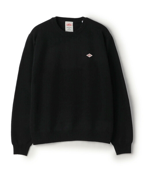 DANTON(ダントン)の「Men's Lambswool Crew Neck Knit Pullover(ニット/セーター・メンズ・レッド/オートミール/ブラウン系その他2/グリーン系その他/オレンジ系その他/ブラック/ライトグレー/ダークグレー/グレー系その他/ブルー/ブラウン・40/44/38/42)」の2枚目の写真